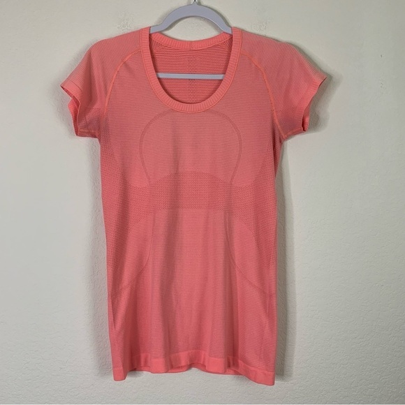 Lululemon womens pink swiftly ss shirt 8 - Picture 1 of 8